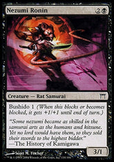 Ronin Nezumi / Nezumi Ronin - Magic: The Gathering - MoxLand